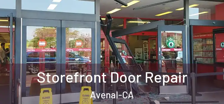 Storefront Door Repair Avenal-CA